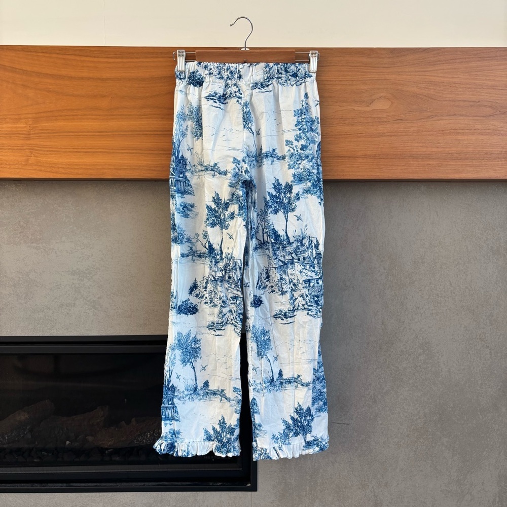 VIOLET & BROOKS Colette Toile PJ Pants, Size S/M - Picture 10 of 13